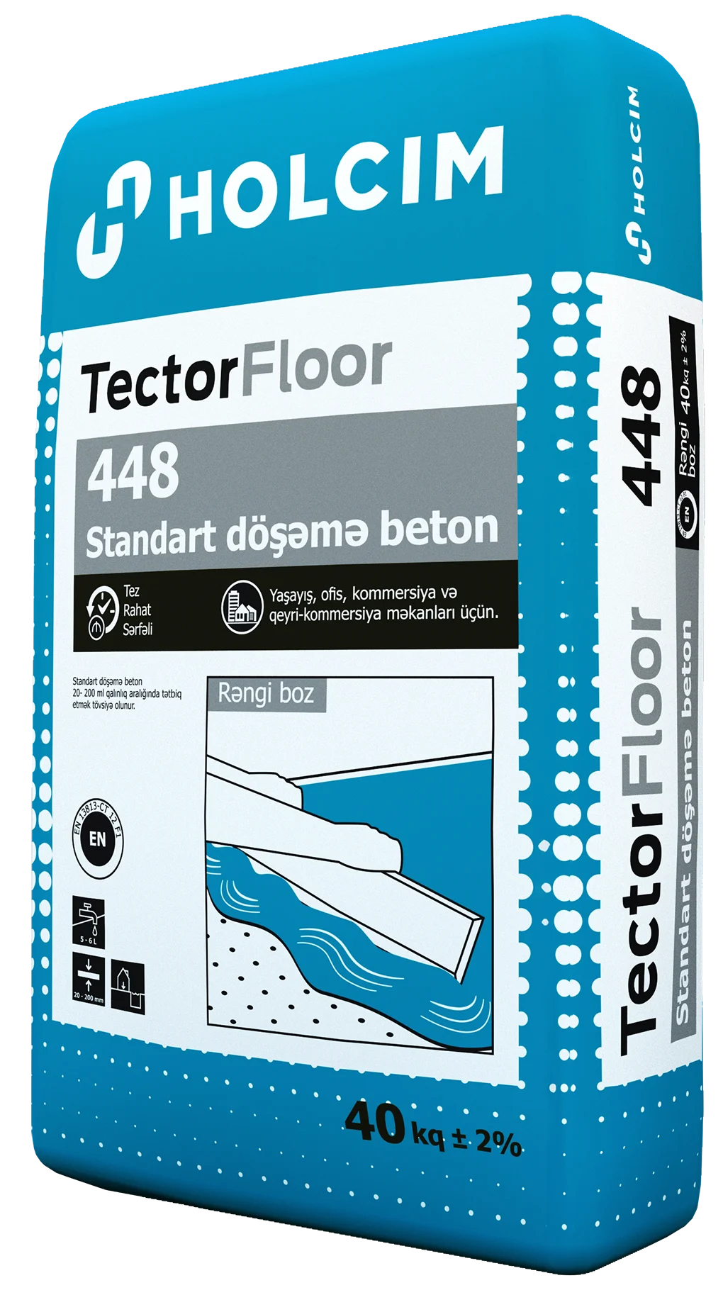 TectorFloor Standart Döşəmə Beton