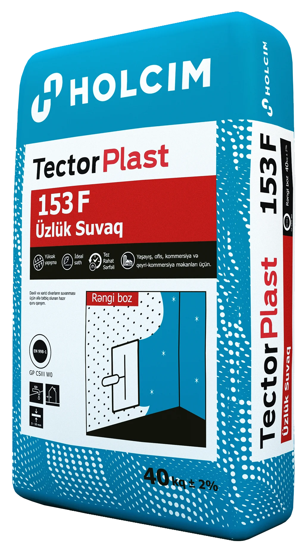 TectorPlast Üzlük Suvaq